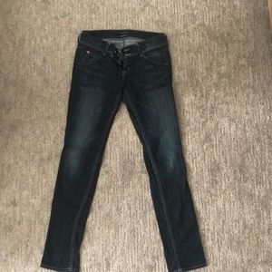 Hudson Dark Wash Skinny Jeans Size 26